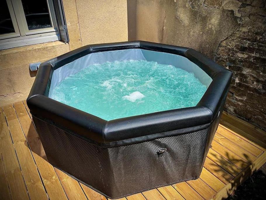 Tres Bel Appartement Avec Jardin Et Jacuzzi Scey-sur-Saone-et-Saint-Albin Exterior foto